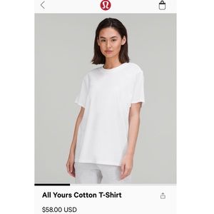 Lululemon All Yours Tee